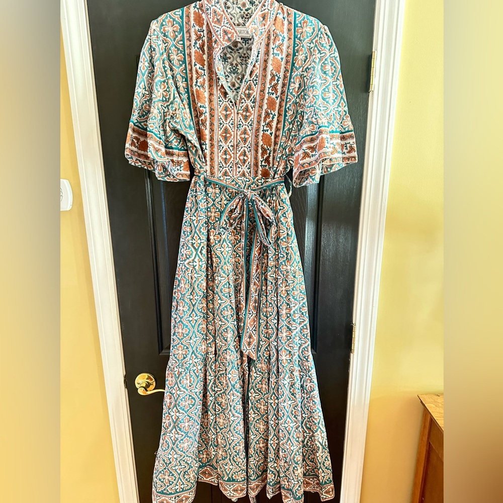 Sue sartor for Anthropologie maxi dress
